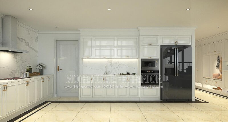 Mẫu tủ bếp hiện đại, tiện nghi cho người nội trợ trong chính căn bếp của mình
