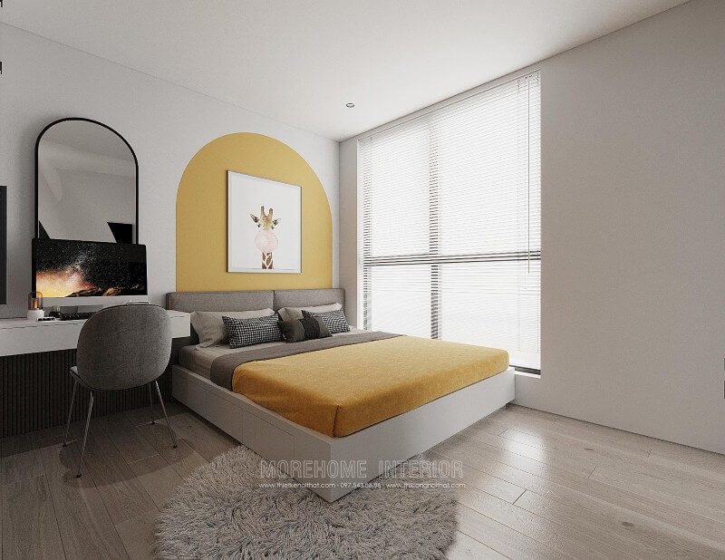 Xem xét 16 mẫu thiết kế nội thất giường ngủ màu trắng được ưa chuộng sử dụng trong không gian phòng ngủ 