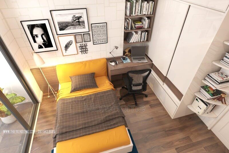 #24 Ý tưởng thiết kế phòng bé gái chung cư 3D độc đáo 2022-2023